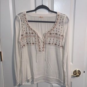 Cream, Holister blouse